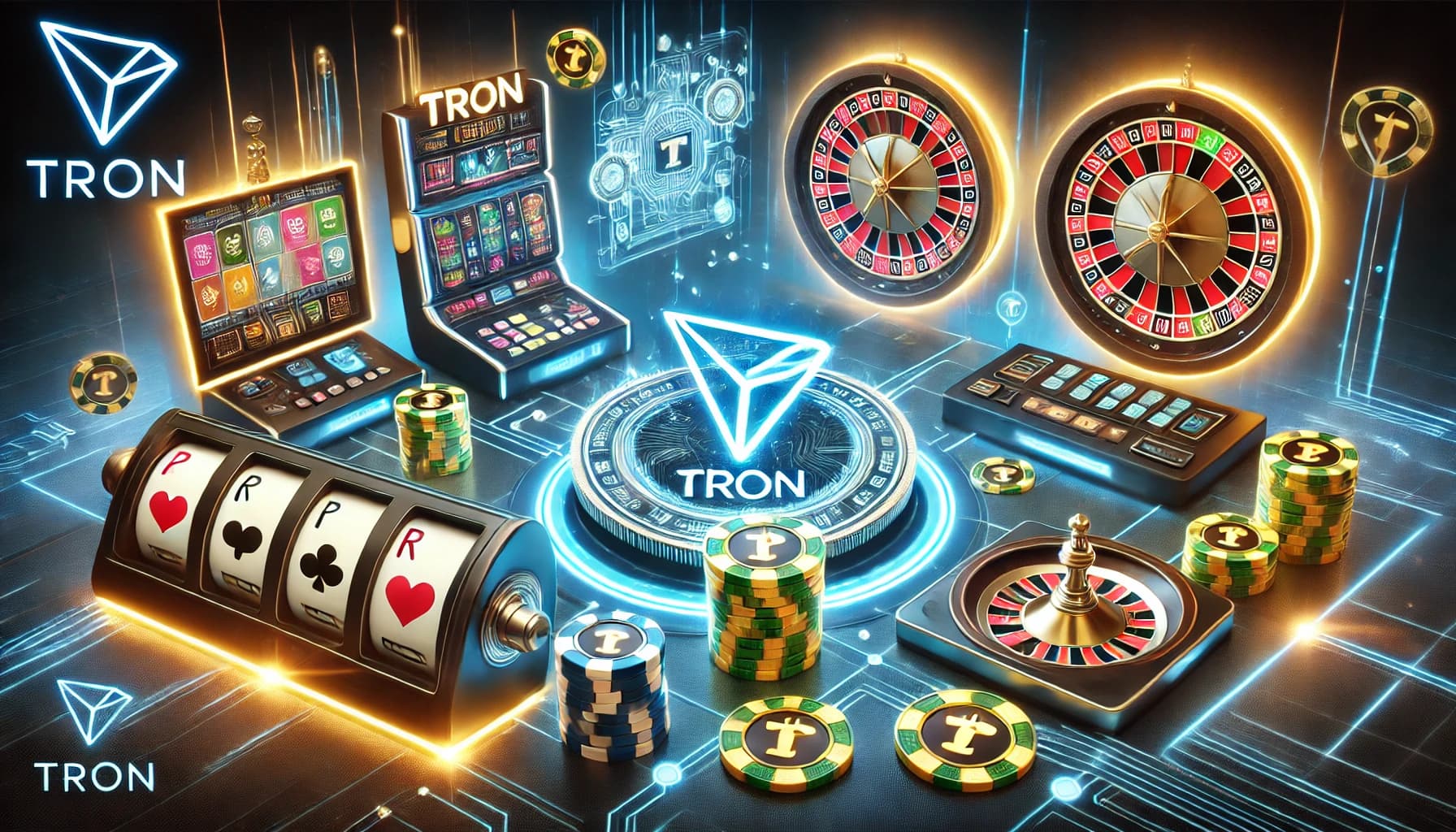 La criptomoneda Tron funciona en casinos.