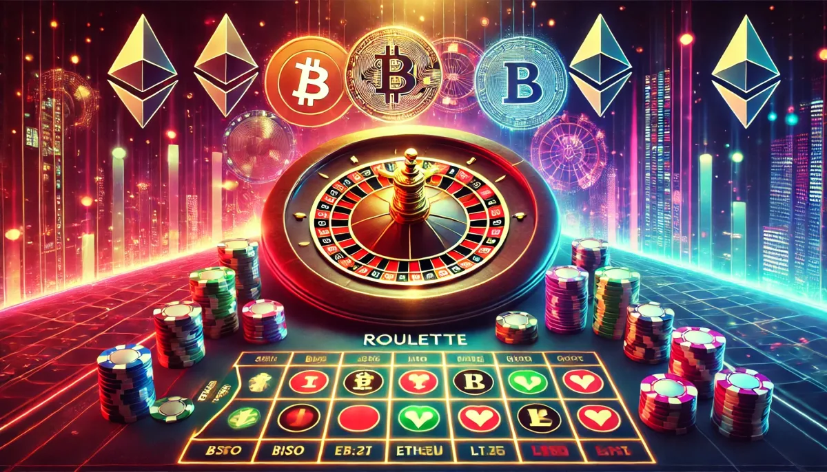 Crypto Roulette with Bitcoin and Ethereum